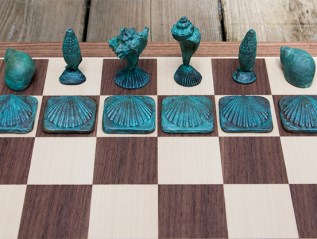 Shell Chess Set